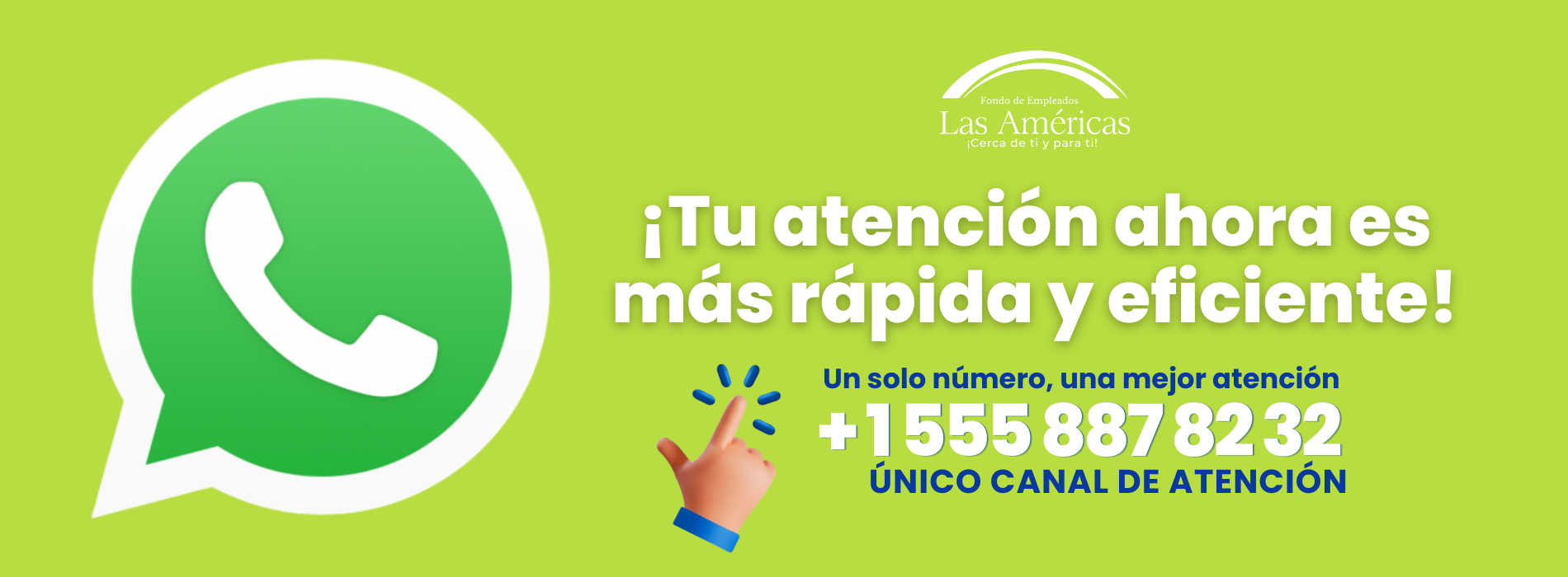 ¡Tu atención ahora es más rápida y eficiente! (1900 x 700 px)