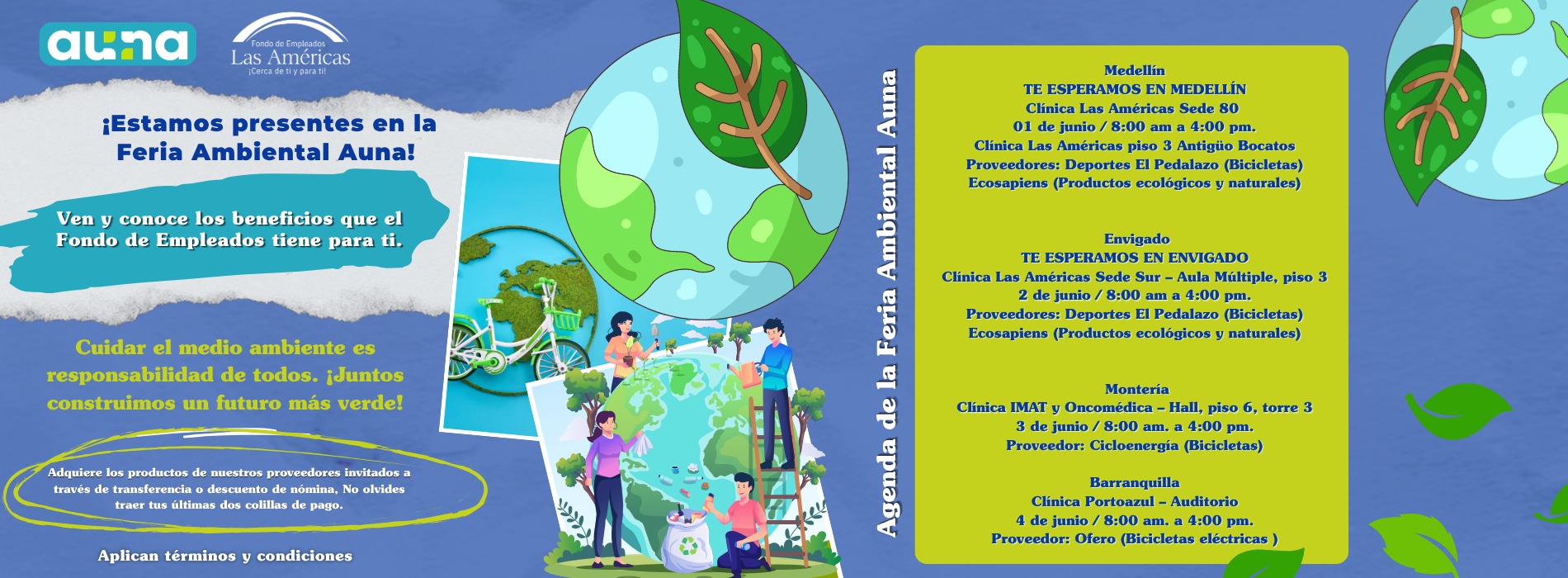 ¡Estamos presentes en la Feria Ambiental Auna! 7