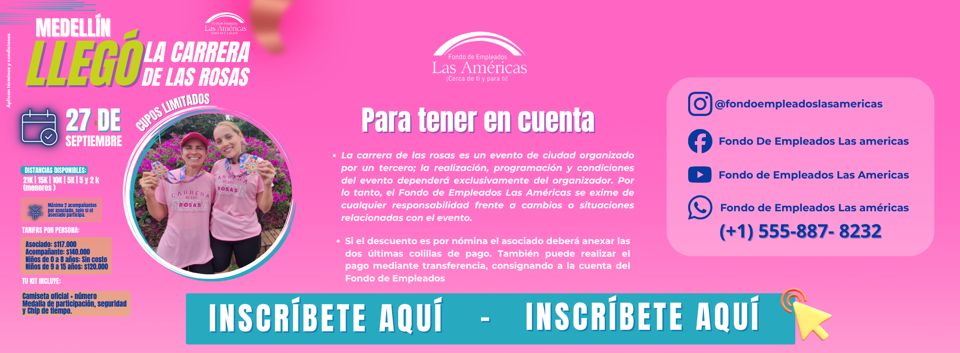 Carrera de las rosas 2026 MED (Post para Instagram (45))