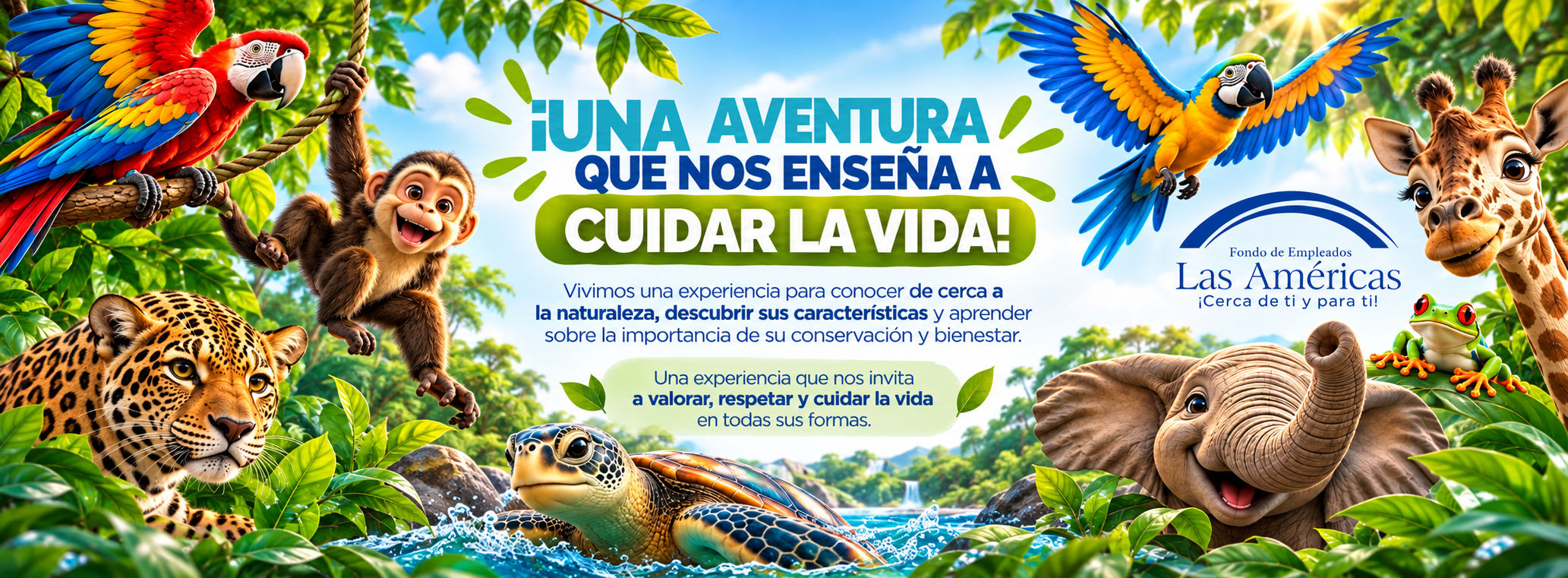 Aventura Tropical para Cuidar la Vida